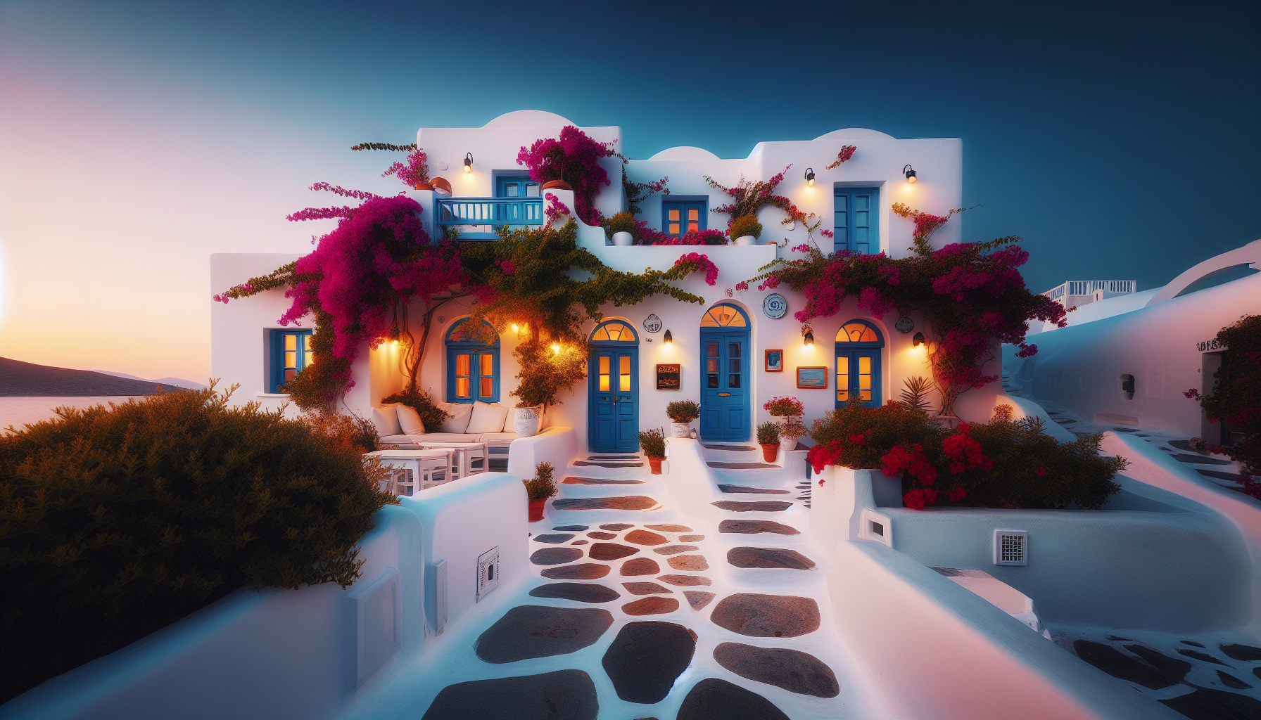 Εξωτερικός χώρος Naxos Aura